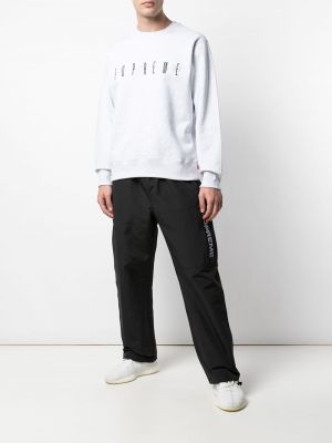 Sweatshirt mit rundhalsausschnitt mit print Supreme