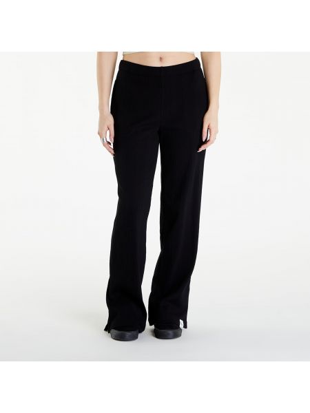 Αθλητικό παντελόνι από λυγαριά Calvin Klein μαύρο