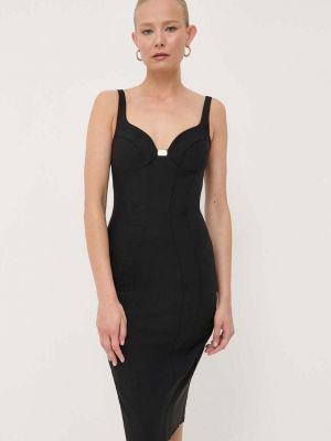 Платье мини Elisabetta Franchi черное