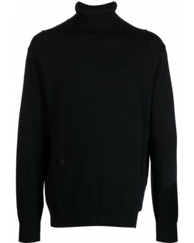 Асиметричен пуловер Songzio черно