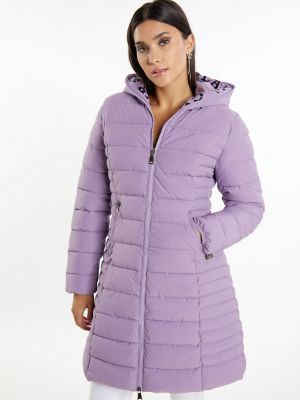 Zimný kabát Faina fialová