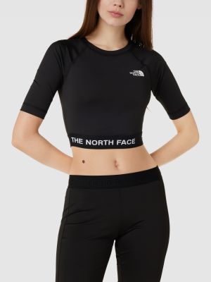 Koszulka z długim rękawem The North Face czarna