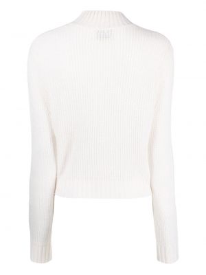 Sweter z kaszmiru Le Kasha biały