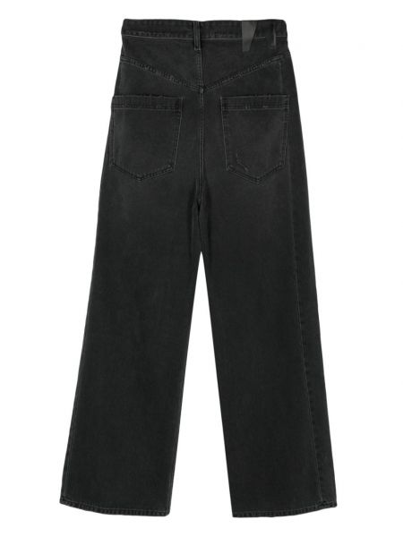 Low waist jeans ausgestellt Darkpark schwarz