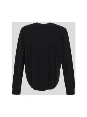 Dzianinowy sweter Maison Kitsune czarny