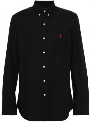 Bombažna bombažna polo majica s karirastim vzorcem Polo Ralph Lauren