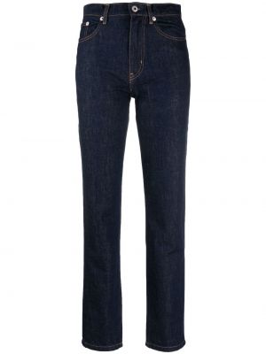 Priliehavé džínsy s rovným strihom Kenzo modrá