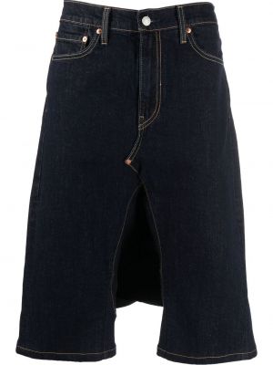 Jeans-shorts Junya Watanabe blå