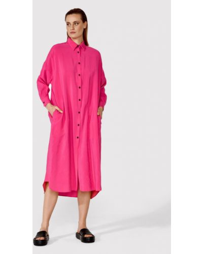 Simple Ing ruha SUD068 Rózsaszín Relaxed Fit