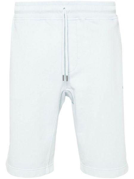 Pamučne bermuda kratke hlače s vezom od flisa C.p. Company