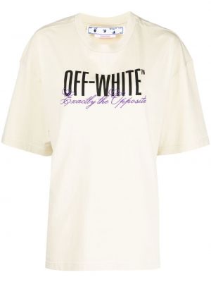 T-shirt Off-white hvid