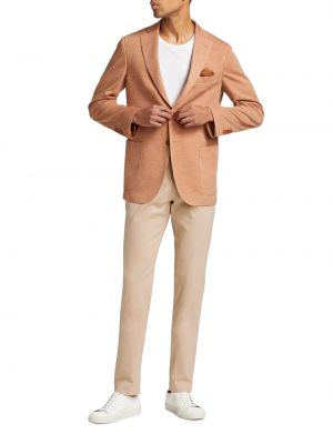 Шерстяное пальто Saks Fifth Avenue оранжевое