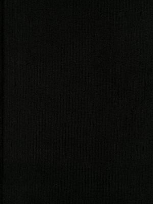 Vilnonis šalikas Versace juoda