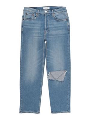 Jeans di cotone Re/done blu