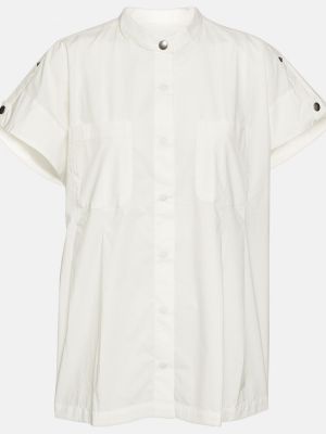 Hemd aus baumwoll A.p.c. weiß