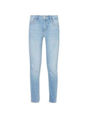 Niebieskie proste jeansy Liu Jo