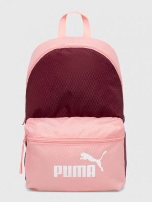 Plecak z nadrukiem Puma różowy