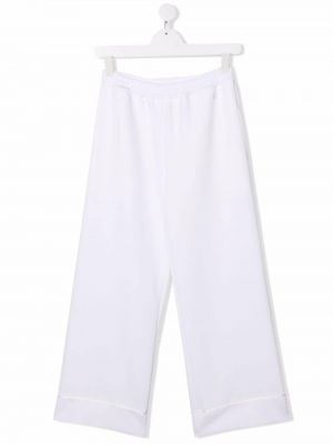 Pantaloni Monnalisa bianco