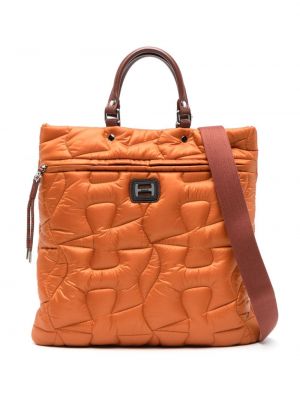 Ватирани шопинг чанта Hogan оранжево