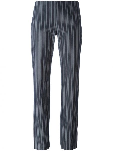 Pantalones a rayas Romeo Gigli Pre-owned gris