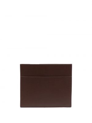 Portefeuille Jil Sander marron