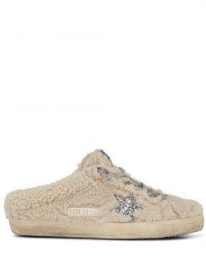 Stjernemønster sneakers Golden Goose gull