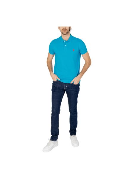 Hemd mit kurzen ärmeln U.s. Polo Assn. blau