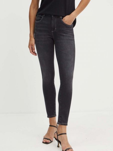 Jeansy skinny Guess czarne