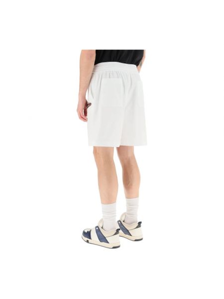 Pantalones cortos de algodón Valentino blanco