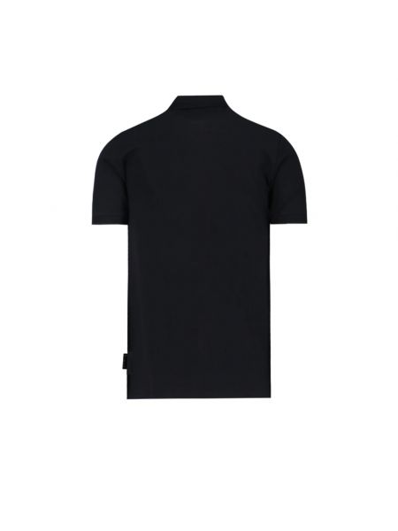 Polo de tela jersey Philipp Plein negro