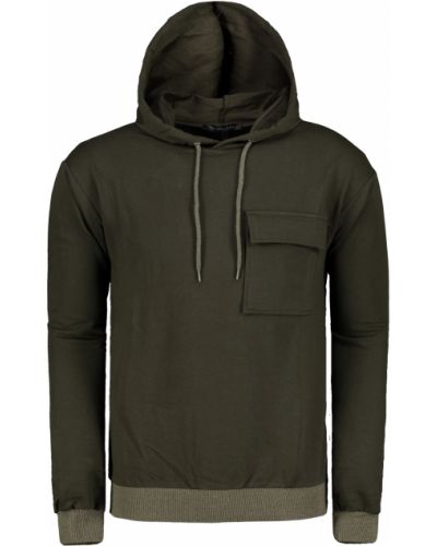 Pamučna hoodie s kapuljačom s džepovima Trendyol