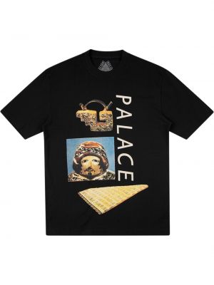Tričko s potlačou Palace - čierna
