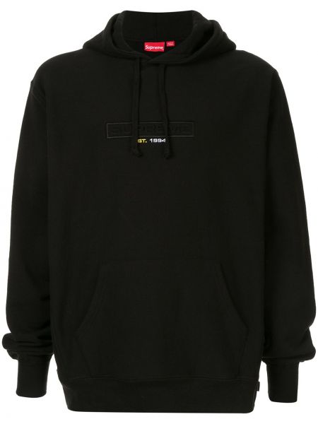 Sudadera con capucha Supreme negro