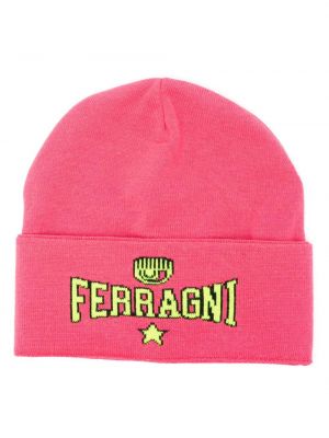 Cepure Chiara Ferragni rozā