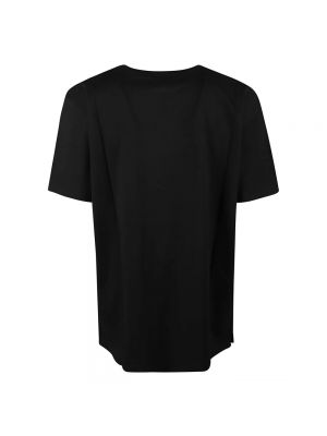 Camiseta de algodón con estampado Alexander Mcqueen negro