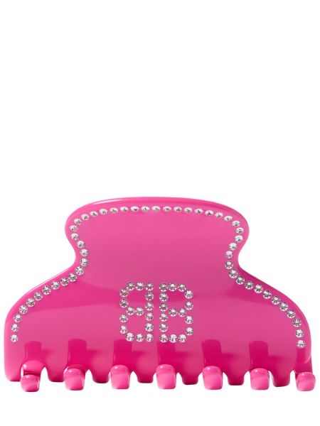 Relojes de cristal Balenciaga rosa