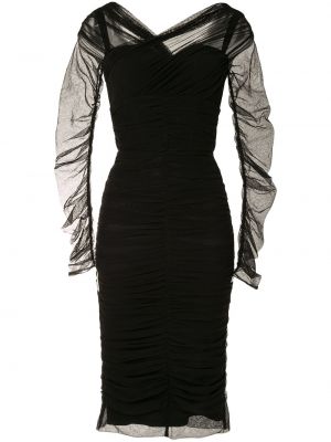 Midi ruha Dolce & Gabbana fekete