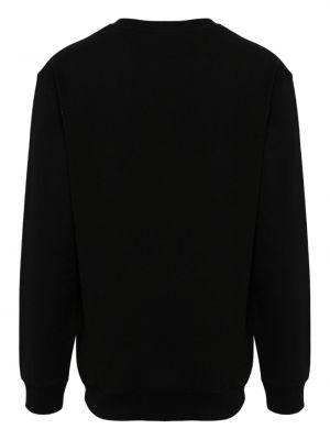 Medvilninis džemperis Moschino juoda