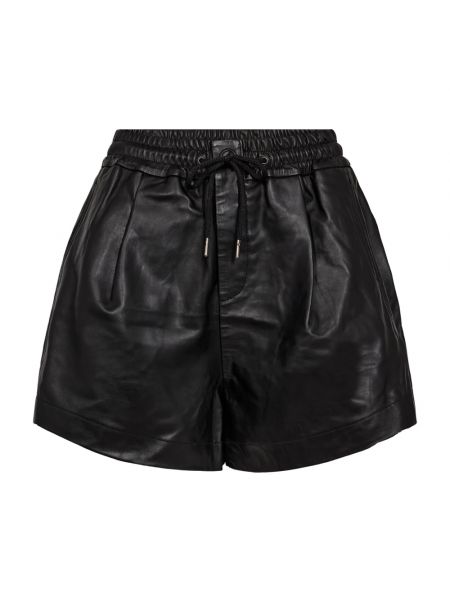 Leder shorts Co'couture schwarz