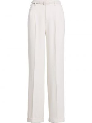 Pantalones rectos de cintura alta Ralph Lauren Collection