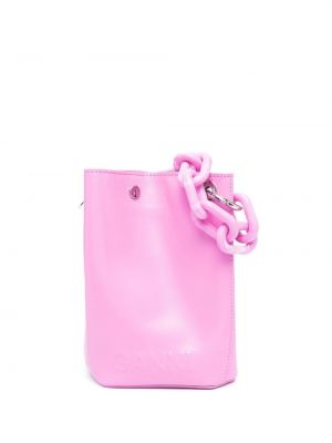 Shoppingbag Ganni rosa