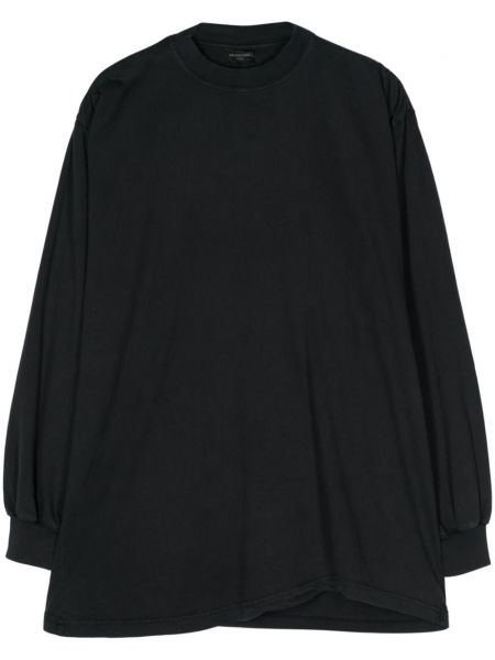 Majica s printom Balenciaga crna