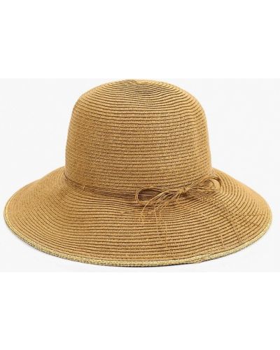 Шляпа с широкими полями Fabretti, бежевый