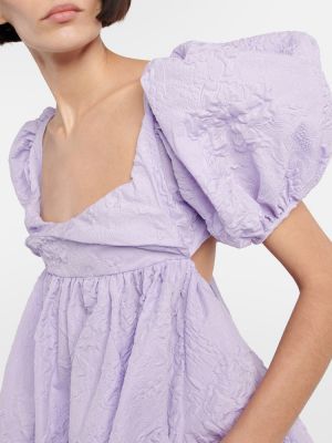 Mini vestido Cecilie Bahnsen violeta