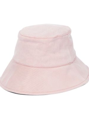Bavlnená čiapka Isabel Marant ružová