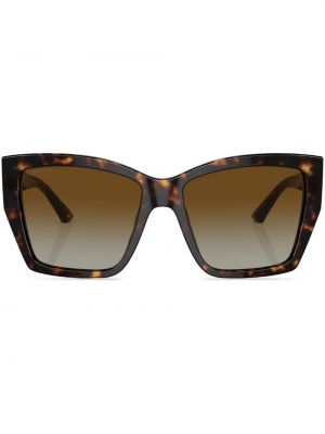 Oversize sonnenbrille Bvlgari braun