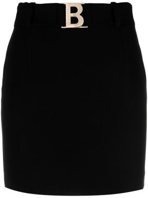 Mini sukně s přezkou Blugirl černé