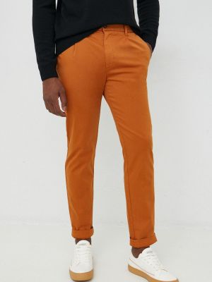 Pantaloni United Colors Of Benetton portocaliu
