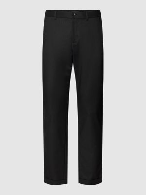 Spodnie slim fit Esprit Collection czarne
