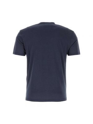 Koszulka z lyocellu Tom Ford niebieska